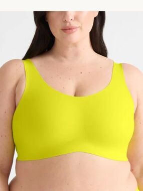 Knx LuxeLift Pullover Bra in Citron